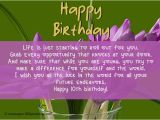 Happy 10th Birthday Quotes Best Birthday Wishes 365greetings Com