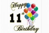 Happy 11th Birthday Girl Happy 11th Birthday Gifts and Birthday Apparel Zazzle