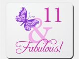 Happy 11th Birthday Girl Happy Birthday 11 Year Old Mousepads Buy Happy Birthday