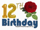 Happy 12th Birthday Quotes top 20 12th Birthday Wishes Greetings Quotes Happy