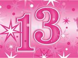 Happy 13th Birthday Decorations Pink Age 13 Happy 13th Birthday Party Decorations Banners