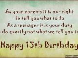 Happy 13th Birthday son Quotes Happy 13th Birthday son Quotes Quotesgram