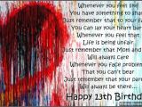 Happy 13th Birthday to My son Quotes Happy 13th Birthday Granddaughter Quotes Quotesgram