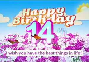 Happy 14 Birthday Quotes Happy 14th Birthday Quotes Wishesgreeting