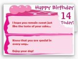 Happy 14th Birthday Daughter Quotes Happy 14th Birthday Quotes Wishesgreeting