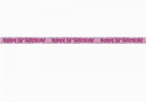 Happy 16th Birthday Banner Pink Pink Glitz Happy 16th Birthday 12ft Party Banner Party