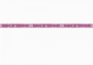 Happy 16th Birthday Banner Pink Pink Glitz Happy 16th Birthday 12ft Party Banner Party