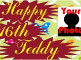 Happy 16th Birthday Banner Printable Happy 16th Birthday Banners with Photo Custom Vinyl Signs
