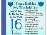 Happy 16th Birthday Quotes for son Sixteen Birthday Wishes for son Wishes Greetings
