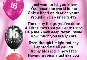 Happy 16th Birthday Sister Quotes Fridge Magnet Personalised Poem Cousin Poem 16th