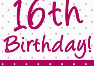 Happy 16th Birthday son Quotes Pretty Pink 39 Happy 16th Birthday 39 Poster A3