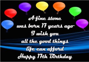 Happy 17th Birthday Wishes Quotes 17th Birthday Wishes Birthday Messages for 17 Year Olds