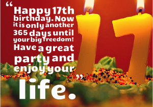 Happy 17th Birthday Wishes Quotes Happy 17th Birthday Quotes Http Www