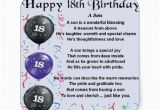 Happy 18 Birthday son Quotes 18th Birthday Quotes for son Quotesgram