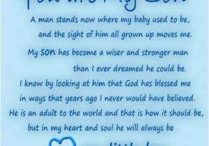 Happy 18 Birthday son Quotes Happy Birthday to My son In Heaven Quotes Quotesgram