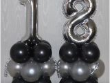 Happy 18th Birthday Balloon Banner 18th Birthday Age 18 Silver Party Foil Balloon Display