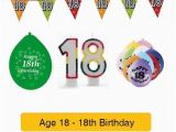 Happy 18th Birthday Balloon Banner Age 18 Happy 18th Birthday Party Balloons Banners