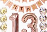 Happy 18th Birthday Balloon Banner Sweet 13th Birthday Decorations Party Supplies Balloons