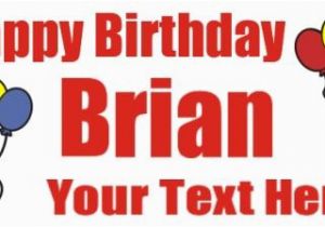 Happy 18th Birthday Banner Printable Birthday Banners Birthday Banner Customsignbanner Com