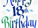 Happy 18th Birthday Banner Printable Blue Birthdays and Happy Birthday On Pinterest