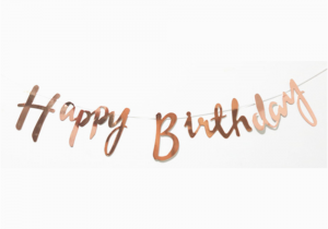 Happy 18th Birthday Banner Rose Gold Rose Gold Happy Birthday Bunting Banner 18th 21st 30th