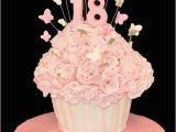 Happy 18th Birthday Flowers Happy 18th Birthday Elizabeth Cupcakes Flowers Pretty