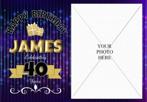 Happy 18th Birthday Personalised Banner Personalised Bokeh Happy 18th 21st 30th 40th 50th Birthday