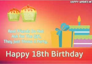 Happy 18th Birthday Quotes for Friends Happy 18th Birthday Wishes Quotes Messages and Images