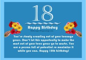Happy 18th Birthday son Quotes 18th Birthday Wishes Messages and Greetings Birthday