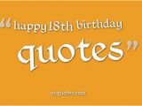 Happy 18th Birthday son Quotes Happy 18th Birthday Quotes Quotesgram