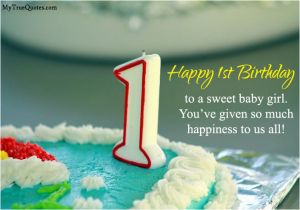 Happy 1st Birthday Baby Boy Quotes Happy 1st Birthday Quotes for New Born Baby Girl and Baby Boy