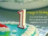 Happy 1st Birthday Baby Girl Quotes Happy 1st Birthday Quotes for New Born Baby Girl and Baby Boy