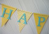 Happy 1st Birthday Banner Etsy Happy Birthday Banner Happy 1st Birthday Banner Boys