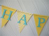 Happy 1st Birthday Banner Etsy Happy Birthday Banner Happy 1st Birthday Banner Boys