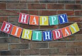 Happy 1st Birthday Banner Etsy Unavailable Listing On Etsy