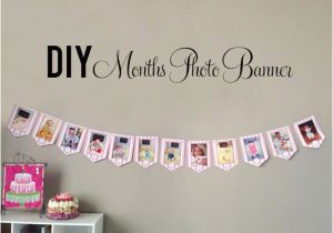 Happy 1st Birthday Banner Tesco Diy Photo Banner First Birthday Best Happy Birthday Wishes