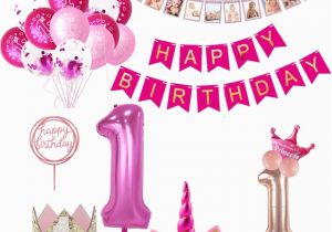 Happy 1st Birthday Banner Tesco Weigao First Birthday Banner Garlands One Year Old First