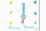 Happy 1st Birthday Boy Card Happy 1st Birthday Boy Greeting Card From sophie Allport