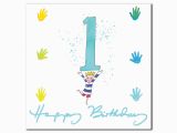 Happy 1st Birthday Boy Card Happy 1st Birthday Boy Greeting Card From sophie Allport