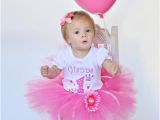 Happy 1st Birthday Girl Outfits Princess Tutu Outfit 1st Birthday Tutu Set 1st Birthday