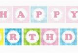 Happy 1st Birthday Hello Kitty Banner Happy Birthday Hello Kitty Style Party Banner Chair Deco