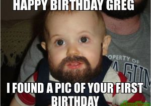 Happy 1st Birthday Meme Found One Of Your Baby Pics Happy Birthday Dave Meme