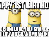 Happy 1st Birthday Meme Madison Specialday Happy 1st Birthday On Memegen