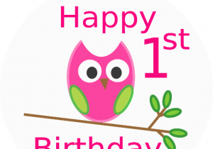 Happy 1st Birthday Meme Owl 1st Birthday Clip Art at Clker Com Vector Clip Art