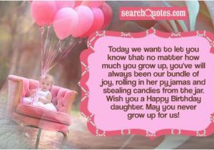 Happy 1st Birthday Quotes for Daughter Daughter 1st Birthday Quotes Quotations Sayings 2019