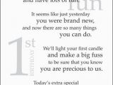 Happy 1st Birthday Quotes for son the is A 1st Birthday Page Poem It 39 S the Perfect Addition