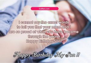 Happy 1st Birthday son Quotes From Mom 50 Most Beautiful son Birthday Quotes Best Birthday
