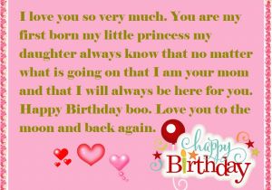 Happy 1st Birthday to My Daughter Quotes Mother to Daughter Birthday Wishes Happy Birthday Wishes