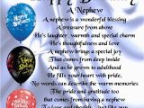 Happy 1st Birthday to My Nephew Quotes Personalised Coaster Nephew Poem Happy Birthday Free