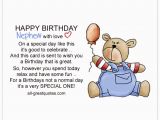 Happy 1st Birthday to My Nephew Quotes Write Happy Birthday Nephew Wishes In A Card